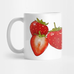 Rote Erdbeeren Mug